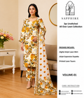 SAPPHIRE LAWN COLLECTION GOLDEN