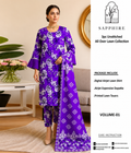 SAPPHIRE LAWN COLLECTION PURPLE